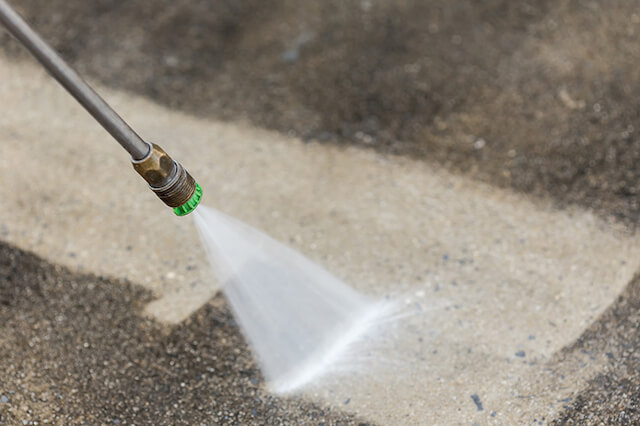 parking lot pressure washing in fishers